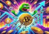 El rally de Bitcoin hace que las memecoins ganen dos dígitos: Pepe Unchained podría ser el próximo punto destacado