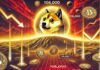 Dogecoin experimenta una fuerte caída: más de 106.000 billeteras abandonan el Memecoin
