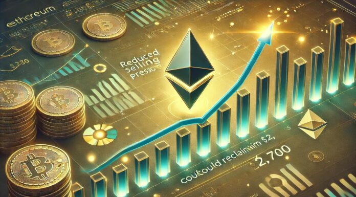Ethereum podría recuperar $ 2,700 a medida que las señales de datos clave redujeron la presión de venta