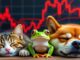 Monedas de memes superiores después de las pérdidas de dos dígitos en medio de la derrota del mercado de criptografía