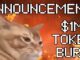 Catslap quemará tokens por valor de 1 millón de dólares