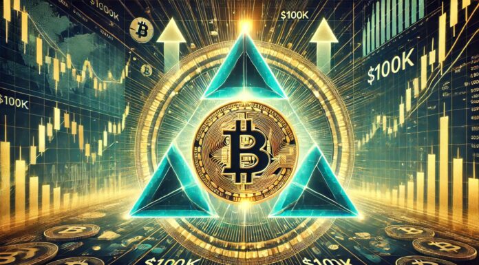 Bitcoin está formando un triángulo simétrico: ¿puede BTC recuperar $100,000?
