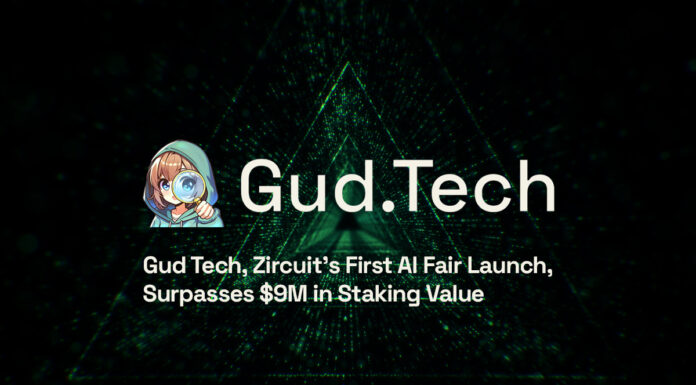 Gud Tech, el primer lanzamiento de Zircuit en una feria de inteligencia artificial, supera los 9 millones de dólares en valor de apuesta