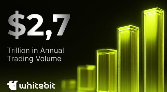 El enfoque institucional de WhiteBIT impulsa el volumen de operaciones a un récord de 2,7 billones de dólares en 2024
