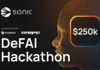 Sonic Labs anuncia el Sonic DeFAI Hackathon de 250.000 dólares en asociación con DoraHacks y Zerebro