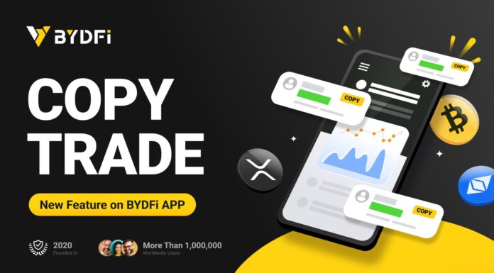 BYDFi lanza una innovadora función de comercio de copias de contratos perpetuos y da la bienvenida a los comerciantes globales a unirse