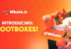Whale Casino lanza «Lootboxes»: el primer casino en presentar esta función de recompensa