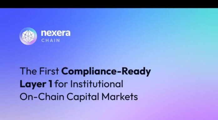 Nexera anuncia la primera capa 1 lista para el cumplimiento para los mercados de capital institucionales en cadena