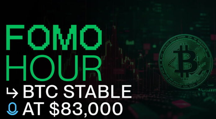 BTC permanece en $ 83k, CZ niega el rumor de venta de binance, el bombo se recupera