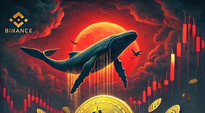 Las ballenas de binance se retiran a medida que bitcoin cae, ¿más abajo por delante?