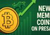 Las mejores monedas de memes nuevas en la preventa cuando Bitcoin se acerca a la próxima carrera de toro