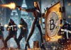 Influencia Intercambio de tiros con ladrones para proteger sus bitcoins