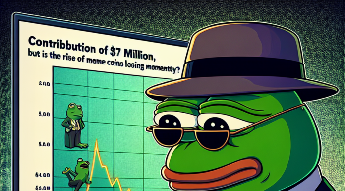 Pepe Bulls aporta $ 37 millones, ¿pero está el auge de las Memecoins perdiendo fuerza?