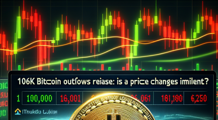 106K Salidas de bitcoin generan interrogantes: ¿es inminente un cambio en el precio de BTC?
