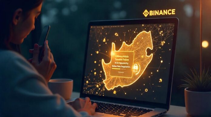Binance aprieta las reglas de transferencia de cripto a Sudáfrica