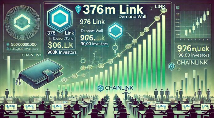 Muro de demanda masiva de ChainLink a $ 6.26 ya que 90k inversores compran un enlace de 376m