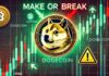 Dogecoin enfrenta el nivel de soporte de maquillaje o roto: ¿se mantendrá dugo?