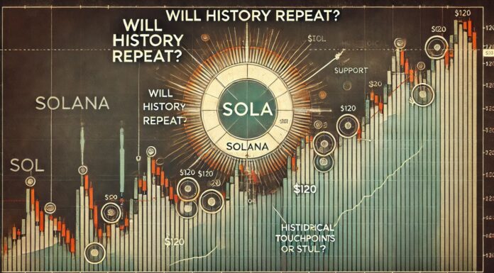 Solana se enfrenta a un nivel de definición a $ 120: ¿se repetirá la historia?