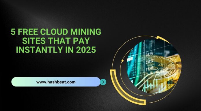 5 sitios de minería de nubes gratuitos que pagan instantáneamente en 2025