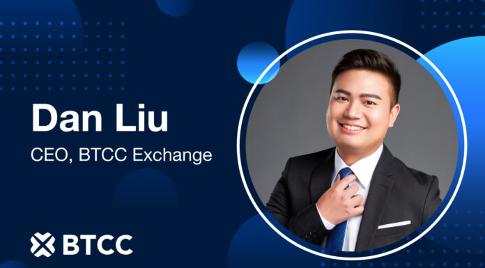 BTCC Exchange nombra a Dan Liu como CEO antes del hito del 14 aniversario