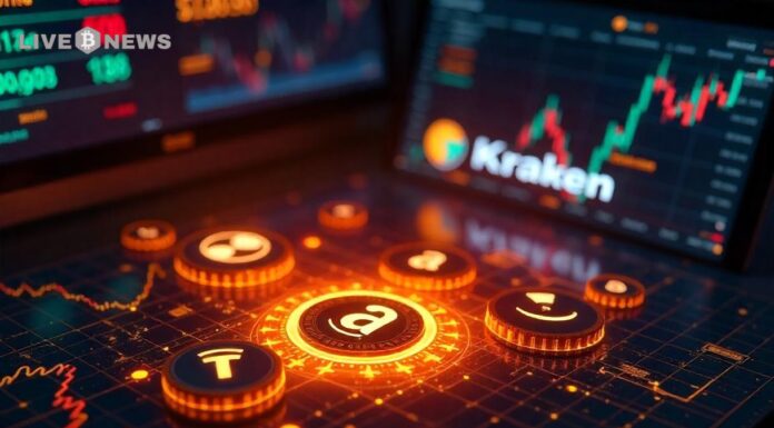 Kraken se asocia con BackedFi para introducir acciones estadounidenses tocadas