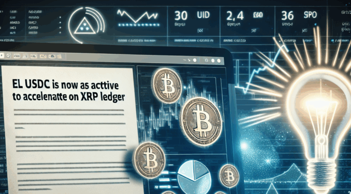 El USDC ya está activo en XRP Ledger: un avance significativo para acelerar los pagos en criptomonedas.