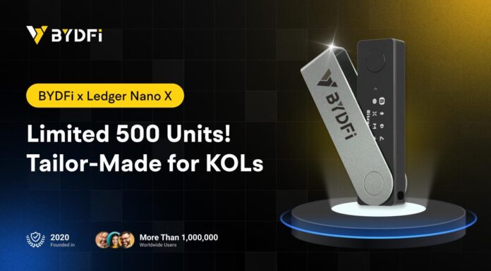 Bydfi y Ledger lanzan campaña global con Bydfi X Ledger Nano X de Bydfi X