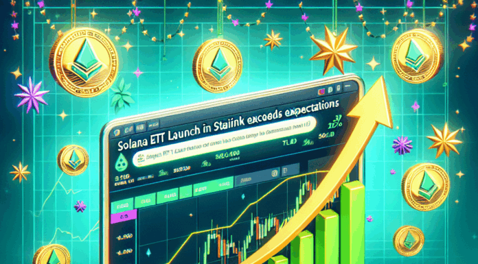 Lanzamiento del ETF de Solana en Staink supera las expectativas: Las monedas MEME suben más del 20%