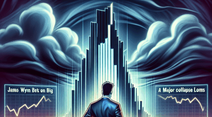 James Wynn apuesta fuerte en corto con 40x en bitcoin; se aproxima un gran colapso.