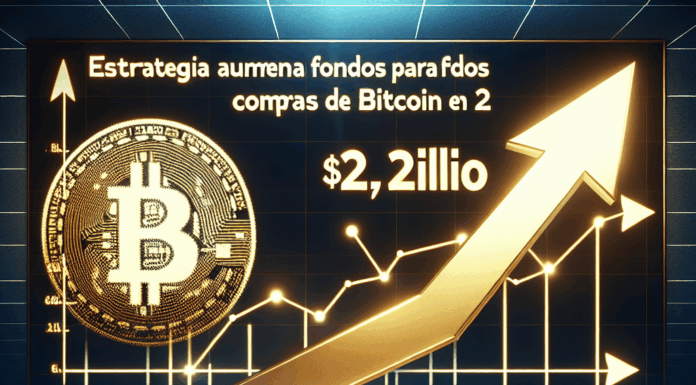 Estrategia Aumenta Fondos para Compras de Bitcoin en $2 Mil Millones