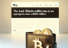 La cartera de Bitcoin perdida de James Howell ahora tiene un valor aproximado de $ 950 millones.