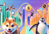 DOGE CONTRA PENGU – ¿Cuál Memecoin llegará primero a $1?