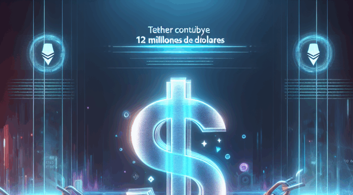 Tether contribuye a la confiscación de 12 millones de dólares.