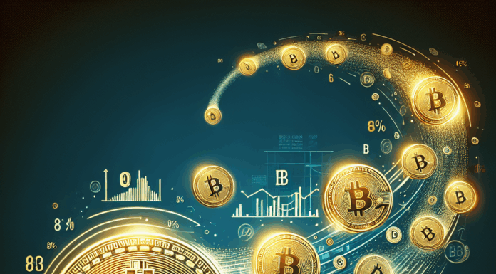 El 8% de todos los bitcoins en circulación fueron transferidos en la última semana.