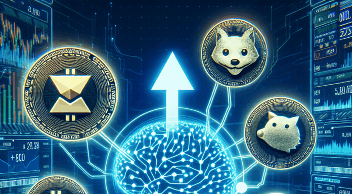 XRP, DOGE y SHIB prevén beneficios, mientras que la proyección de Ozak AI sugiere un aumento destacado en el mercado.
