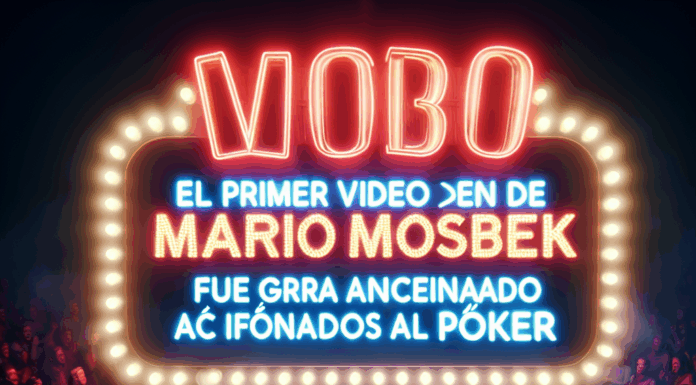 El primer video de Mario Mosbek en YouTube fue un gran acontecimiento para los aficionados al póker.