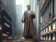 La Bolsa de Nueva York rinde homenaje a Bitcoin con una estatua de Satoshi Nakamoto.