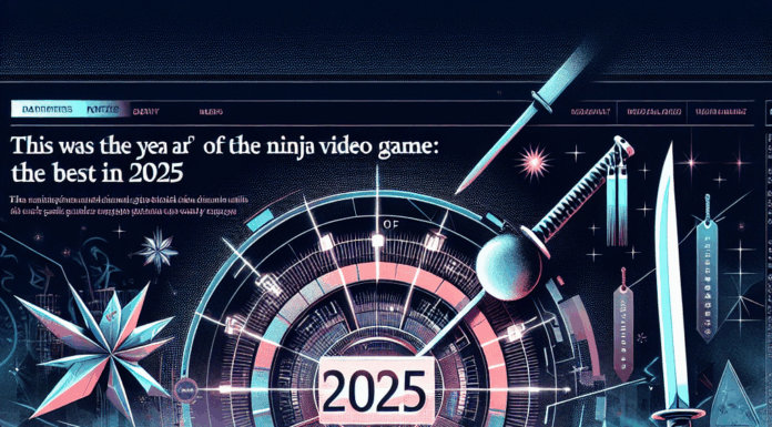 Este Fue el Año del Videojuego Ninja: Los Mejores en 2025