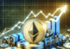 La mina de criptomonedas de Tom Lee adquiere $76 millones en Ethereum mientras los analistas prevén que ETH superará a Bitcoin.