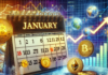 Enero fue el mes de las inversiones en criptomonedas.
