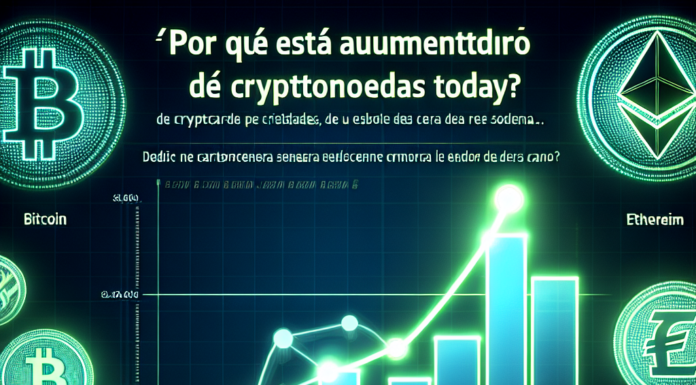 ¿Por qué está aumentando hoy el mercado de criptomonedas?