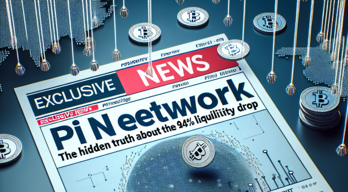 Noticias exclusivas de Pi Network: La verdad oculta sobre la caída del 94% en liquidez.