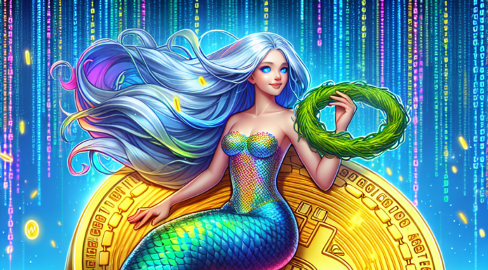 Una sirena encabeza la competición semanal de criptomonedas.