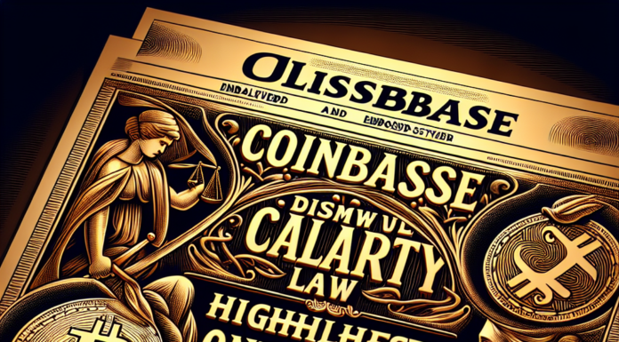 Coinbase descarta la nueva Ley de Claridad y destaca una tensión persistente.