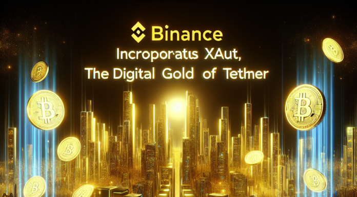 Binance incorpora XAUt, el oro digital de Tether.