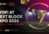 BYDFi amplía su alcance europeo con el patrocinio de Next Block Expo 2026 en Varsovia