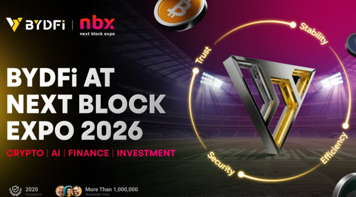 BYDFi amplía su alcance europeo con el patrocinio de Next Block Expo 2026 en Varsovia