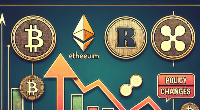 Los precios de Bitcoin, Ethereum y XRP disminuyen mientras la Reserva Federal mantiene las tasas y Trump rechaza el pacto con Irán.
