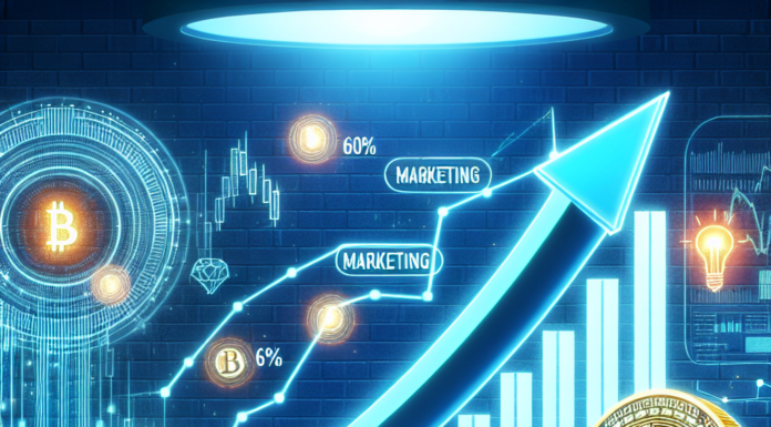 ¿Es viable el aumento del 60% en el precio de las criptomonedas B debido al marketing?