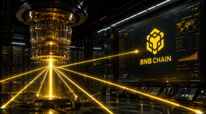 BNB Chain lleva a cabo pruebas poscuánticas y su rendimiento disminuye un 50%